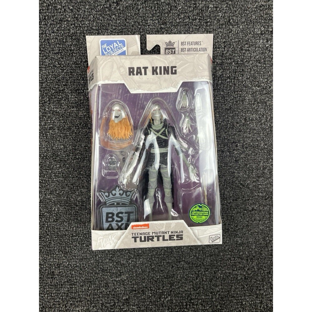 The Loyal Subjects Teenage Mutant Ninja Turtles BST AXN Nickelodeon Rat King 6”